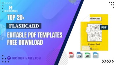 Top 20+  Flashcard  Editable PDF Templates Free Download