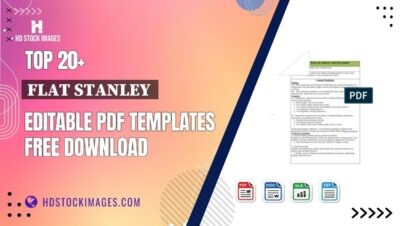 Top 20+ Flat Stanley  Editable PDF Templates Free Download