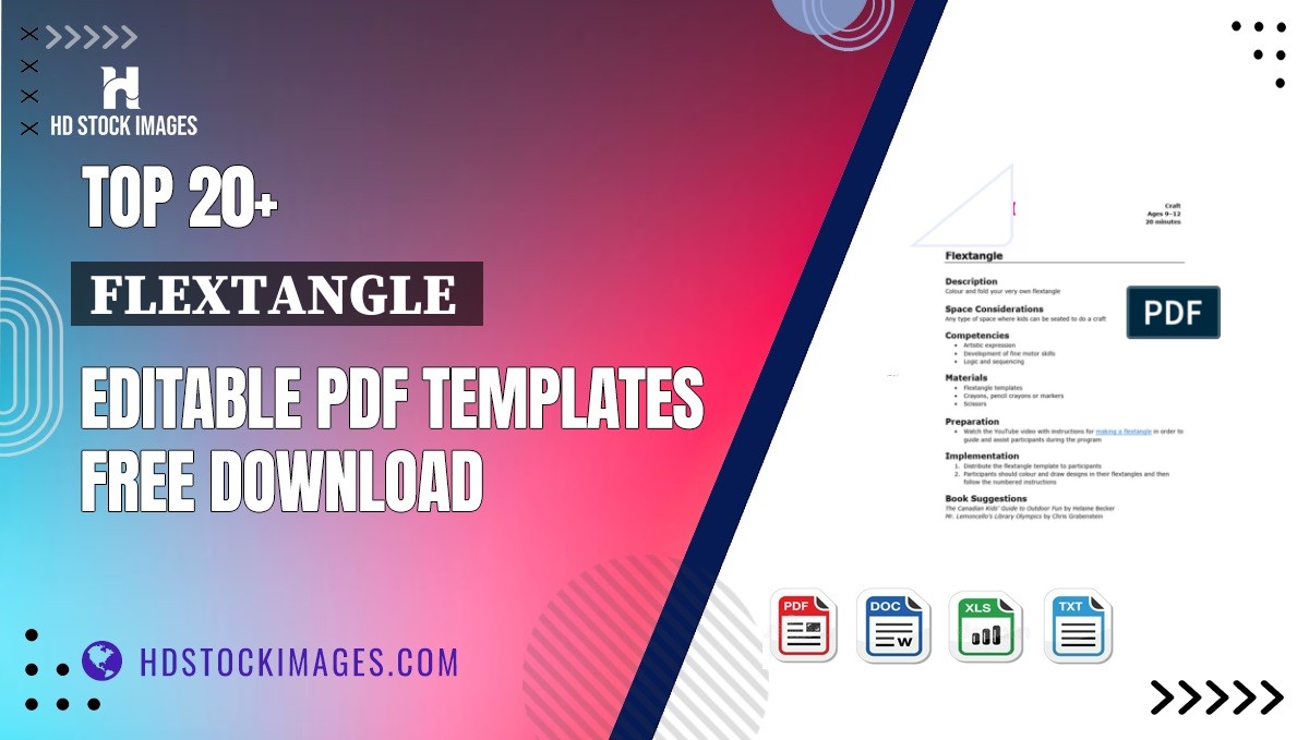 Top 20+ Flextangle  Editable PDF Templates Free Download