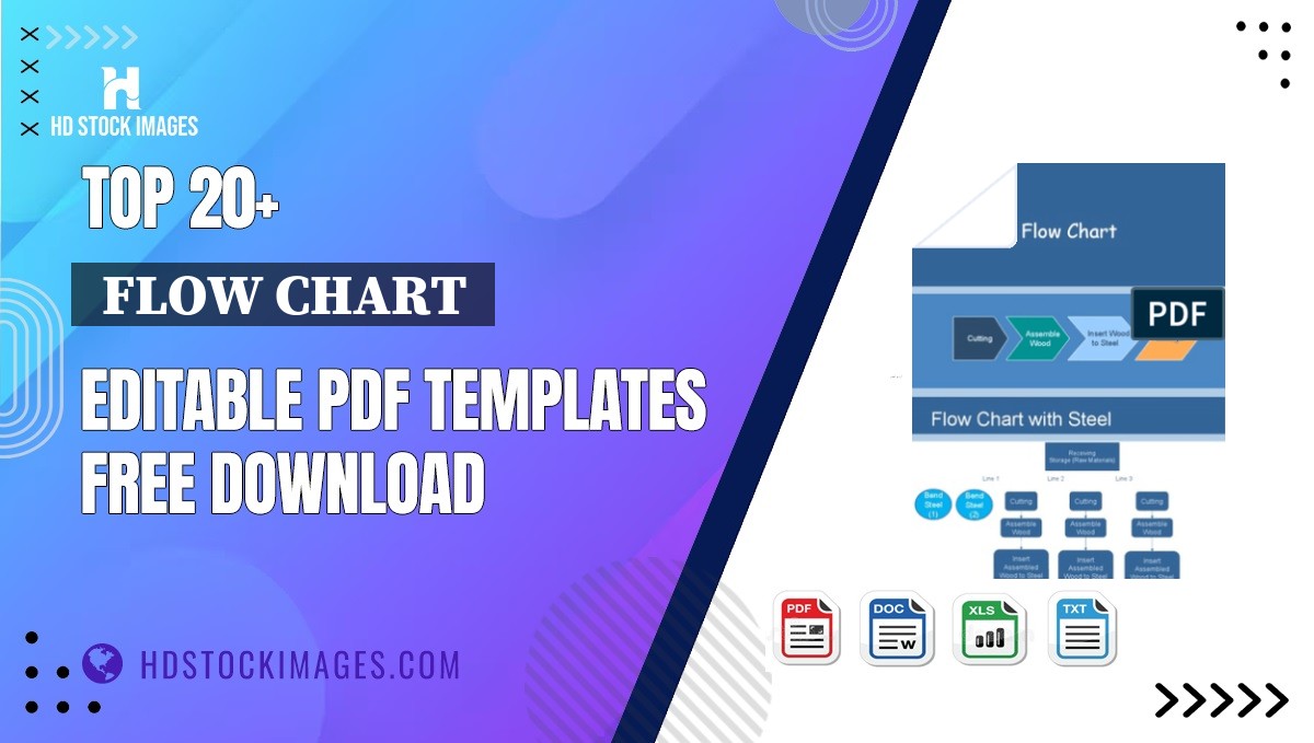 Top 20+  Flow Chart  Editable PDF Templates Free Download