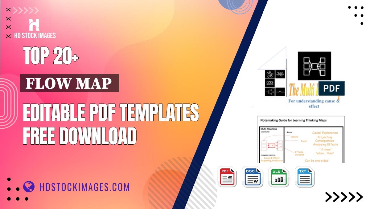 Top 20+ Flow Map  Editable PDF Templates Free Download