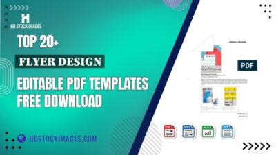 Top 20+ Flyer Design Editable PDF Templates Free Download