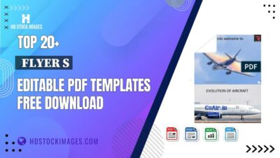 Top 20+  Flyer S Editable PDF Templates Free Download