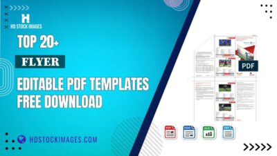 Top 20+  Flyer  Editable PDF Templates Free Download