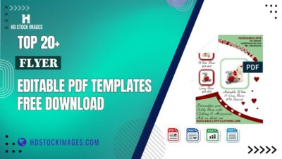 Top 20+ Flyer Editable PDF Templates Free Download