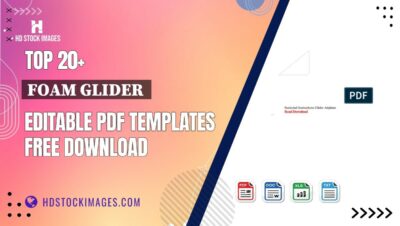 Top 20+ Foam Glider  Editable PDF Templates Free Download