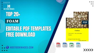 Top 20+ Foam Editable PDF Templates Free Download