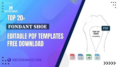 Top 20+ Fondant Shoe  Editable PDF Templates Free Download