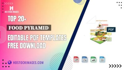 Top 20+ Food Pyramid  Editable PDF Templates Free Download