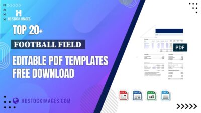 Top 20+ Football Field  Editable PDF Templates Free Download