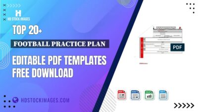 Top 20+ Football Practice Plan  Editable PDF Templates Free Download