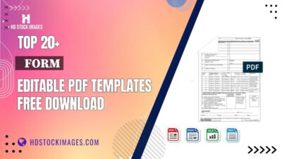 Top 20+   Form Editable PDF Templates Free Download