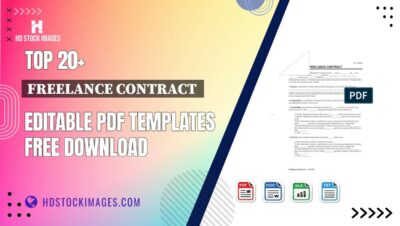 Top 20+ Freelance Contract Editable PDF Templates Free Download