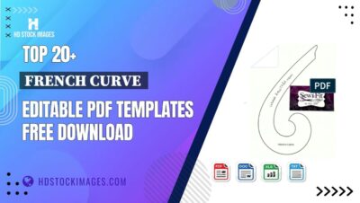 Top 20+ French Curve Editable PDF Templates Free Download