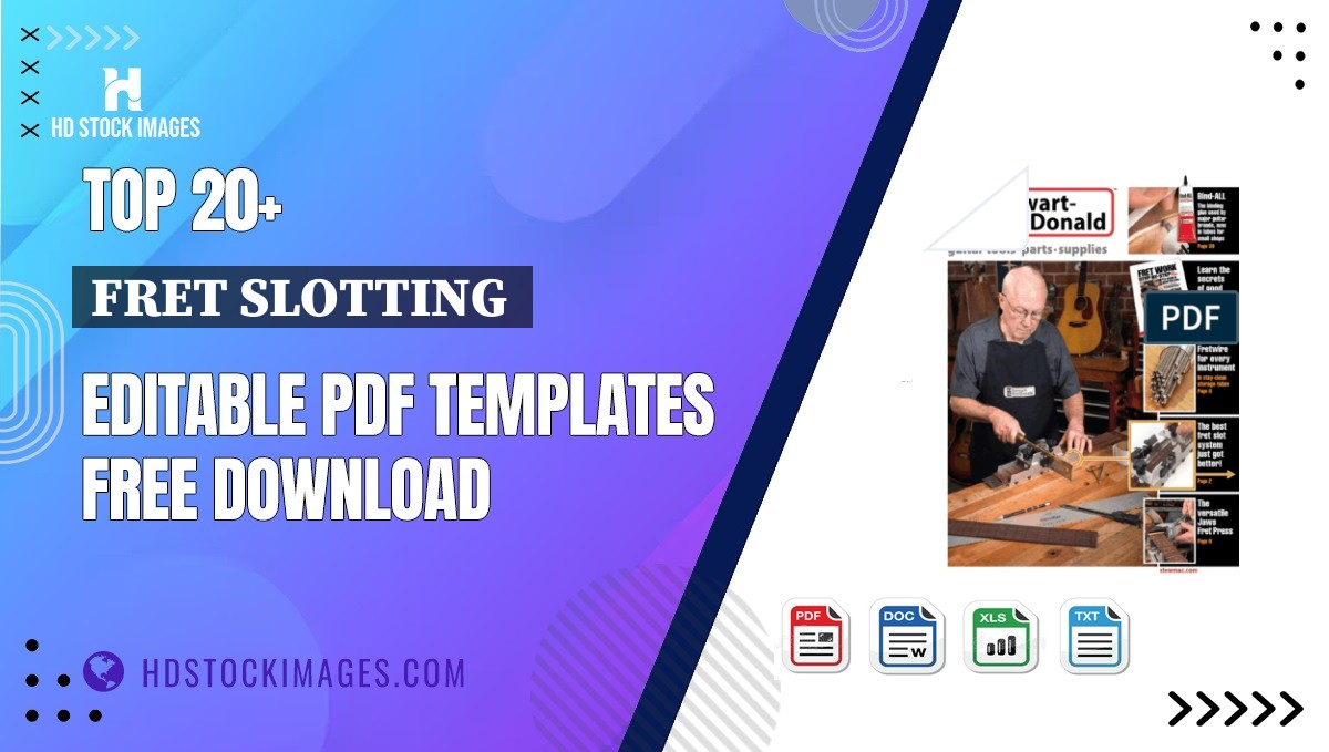 Top 20+ Fret Slotting  Editable PDF Templates Free Download