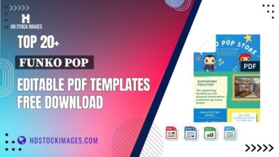 Top 20+ Funko Pop Editable PDF Templates Free Download