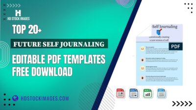 Top 20+ Future Self Journaling  Editable PDF Templates Free Download