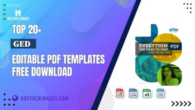 Top 20+ Ged   Editable PDF Templates Free Download