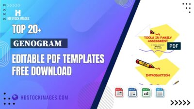 Top 20+ Genogram   Editable PDF Templates Free Download