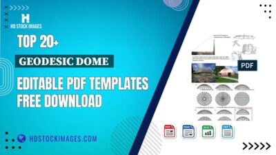 Top 20+ Geodesic Dome  Editable PDF Templates Free Download