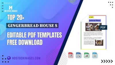 Top 20+ Gingerbread House S Editable PDF Templates Free Download