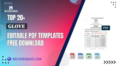 Top 20+ Glove  Editable PDF Templates Free Download