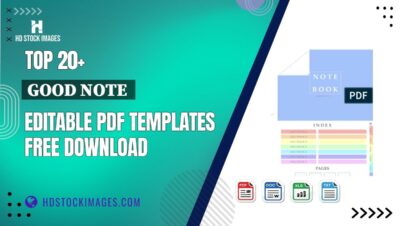 Top 20+ Good Note  Editable PDF Templates Free Download