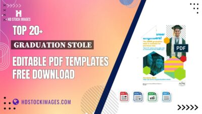 Top 20+ Graduation Stole Editable PDF Templates Free Download