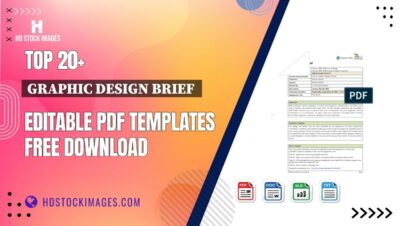 Top 20+ Graphic Design Brief  Editable PDF Templates Free Download