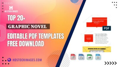 Top 20+ Graphic Novel   Editable PDF Templates Free Download