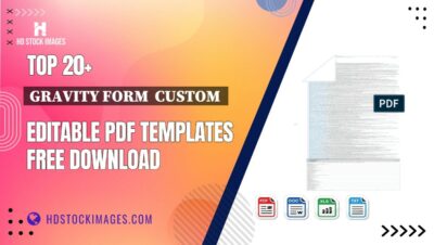 Top 20+ Gravity Form  Custom  Editable PDF Templates Free Download