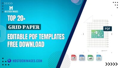 Top 20+ Grid Paper Editable PDF Templates Free Download