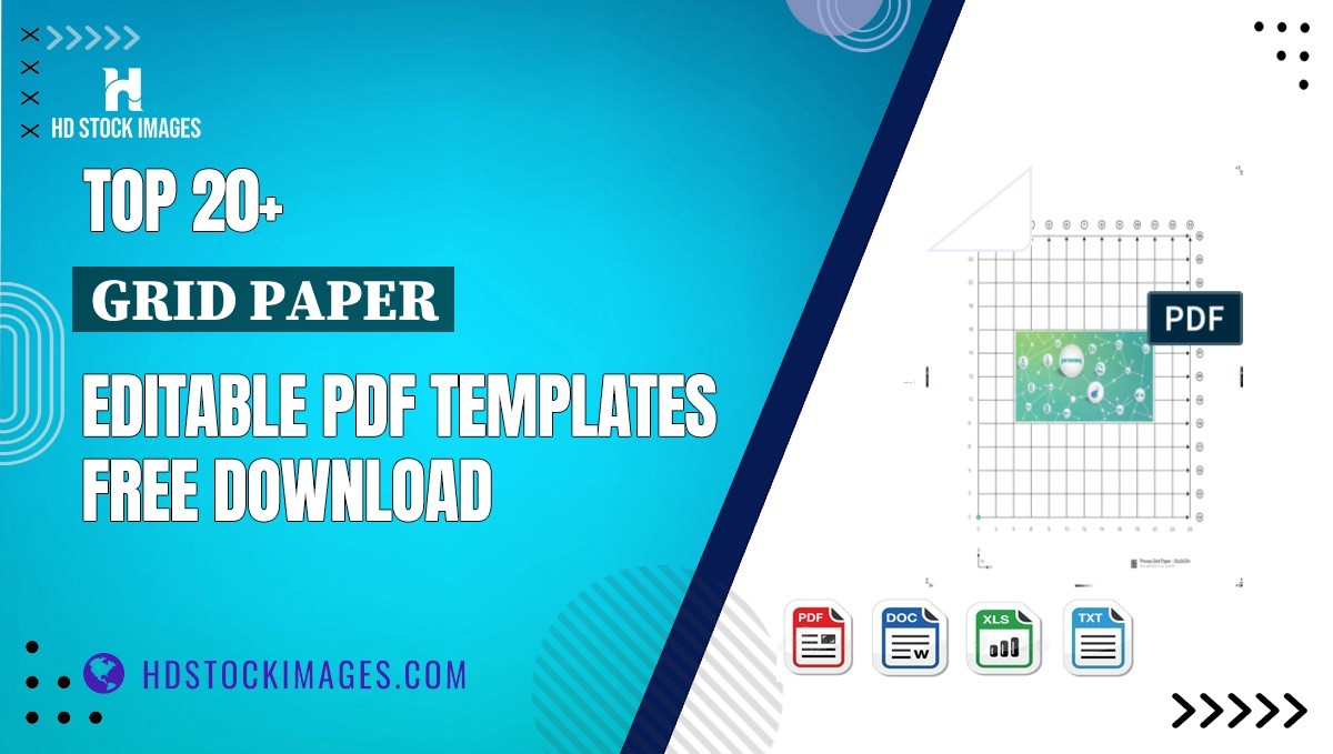 Top 20+ Grid Paper Editable PDF Templates Free Download