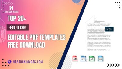 Top 20+ Guide Editable PDF Templates Free Download