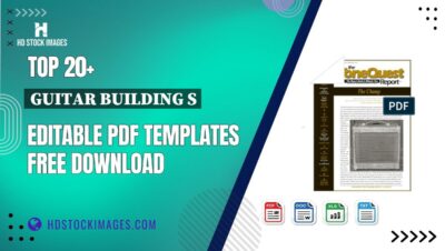 Top 20+ Guitar Building S Editable PDF Templates Free Download