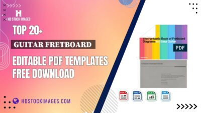 Top 20+ Guitar Fretboard  Editable PDF Templates Free Download