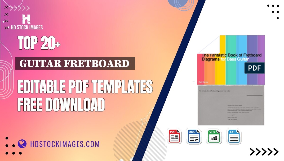 Top 20+ Guitar Fretboard  Editable PDF Templates Free Download