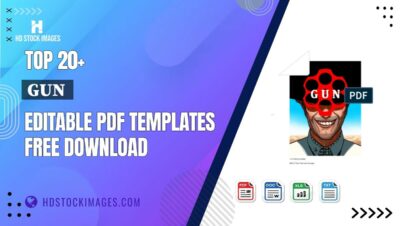 Top 20+ Gun  Editable PDF Templates Free Download