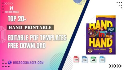Top 20+ Hand Printable Editable PDF Templates Free Download