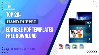 Top 20+ Hand Puppet  Editable PDF Templates Free Download