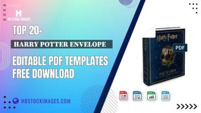 Top 20+ Harry Potter Envelope Editable PDF Templates Free Download