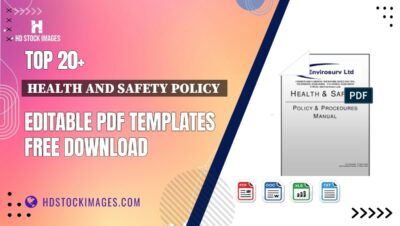 Top 20+ Health And Safety Policy  Editable PDF Templates Free Download