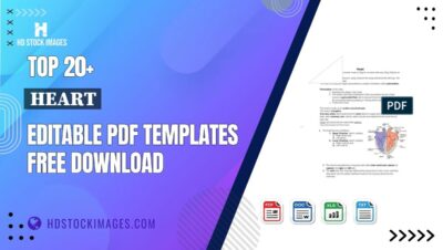 Top 20+ Heart Editable PDF Templates Free Download