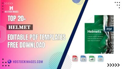 Top 20+ Helmet  Editable PDF Templates Free Download