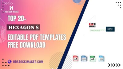 Top 20+ Hexagon S Editable PDF Templates Free Download