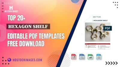 Top 20+ Hexagon Shelf  Editable PDF Templates Free Download