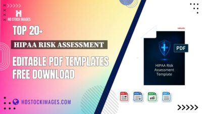 Top 20+ Hipaa Risk Assessment  Editable PDF Templates Free Download