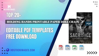 Top 20+ Holding Hands Printable Paper Doll Chain  Editable PDF Templates Free Download