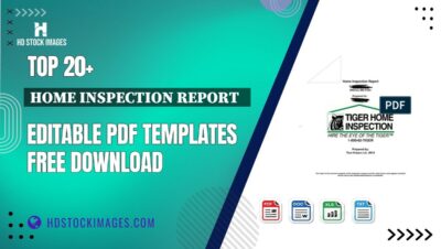 Top 20+ Home Inspection Report   Editable PDF Templates Free Download