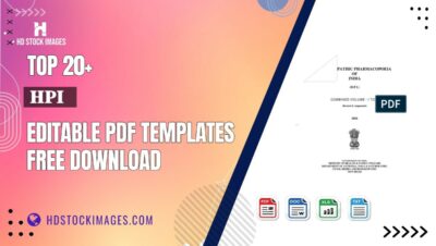 Top 20+ Hpi   Editable PDF Templates Free Download